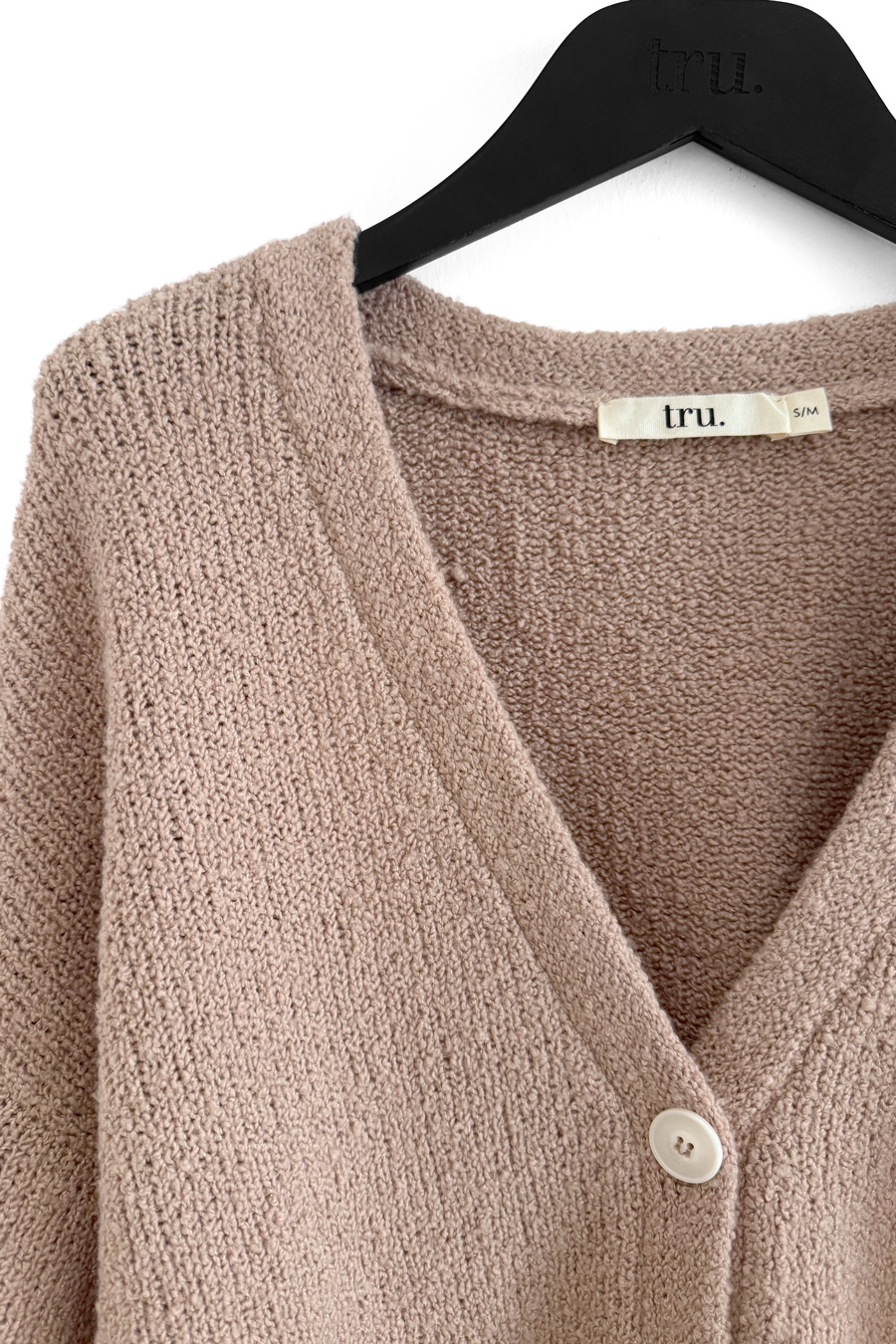 Merino Silk Teddy Cardigan