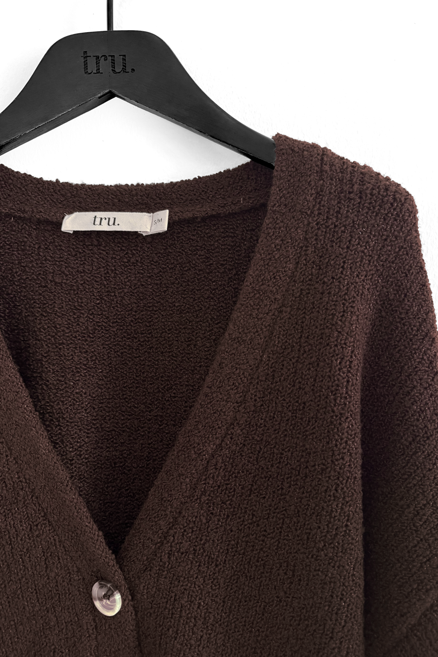 Merino Silk Teddy Cardigan