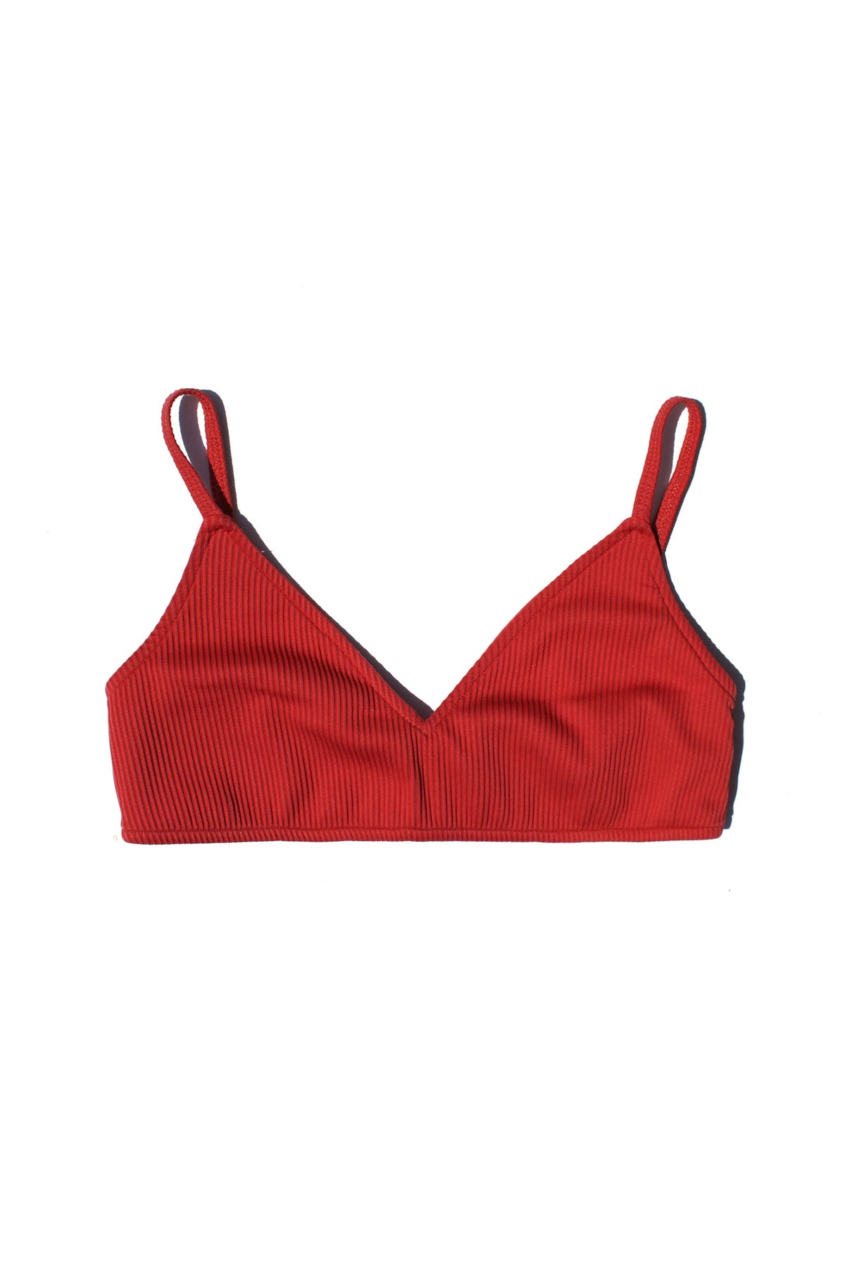 V Neck Bralette Bikini Top