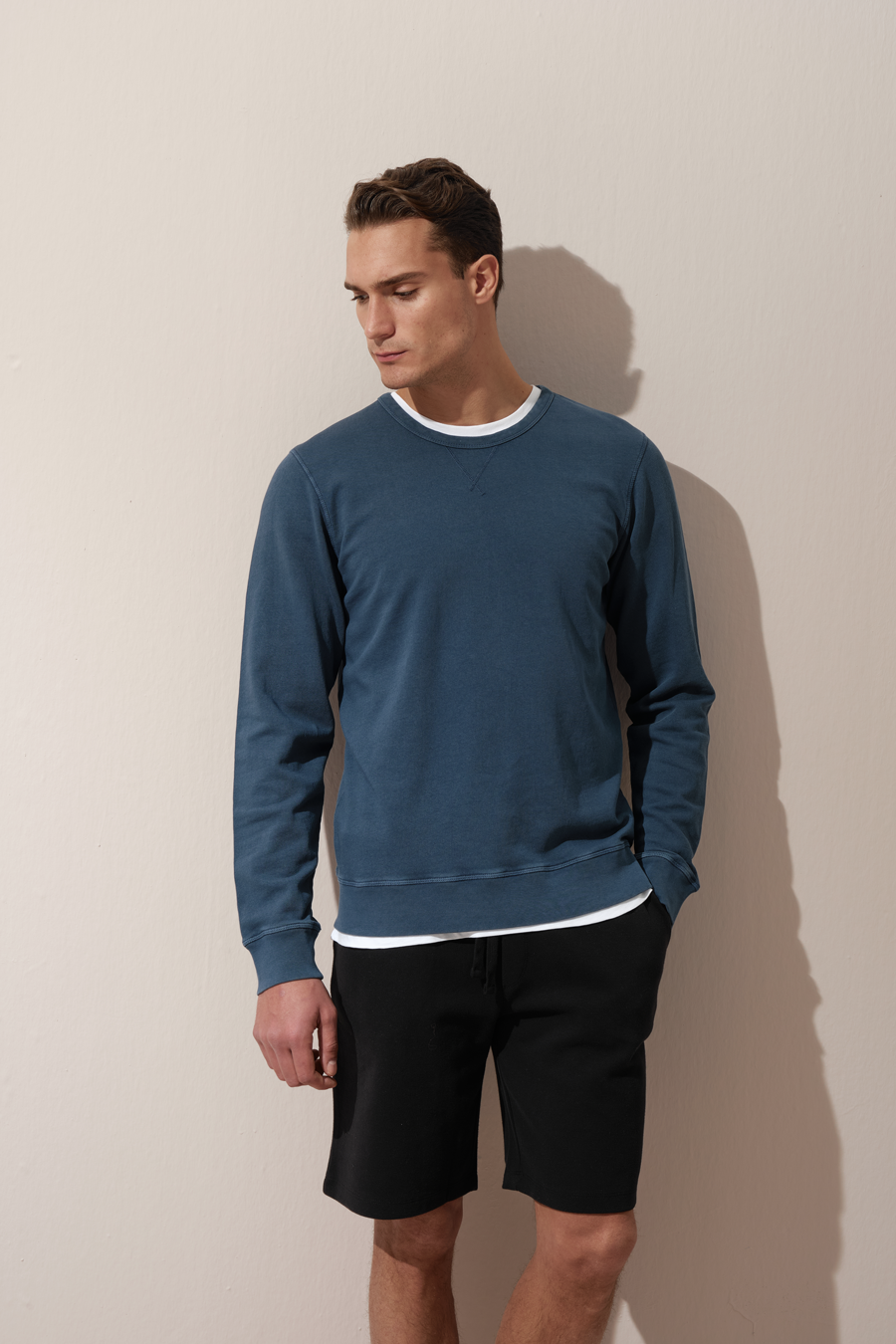 Garment-Dyed Sweatshirt