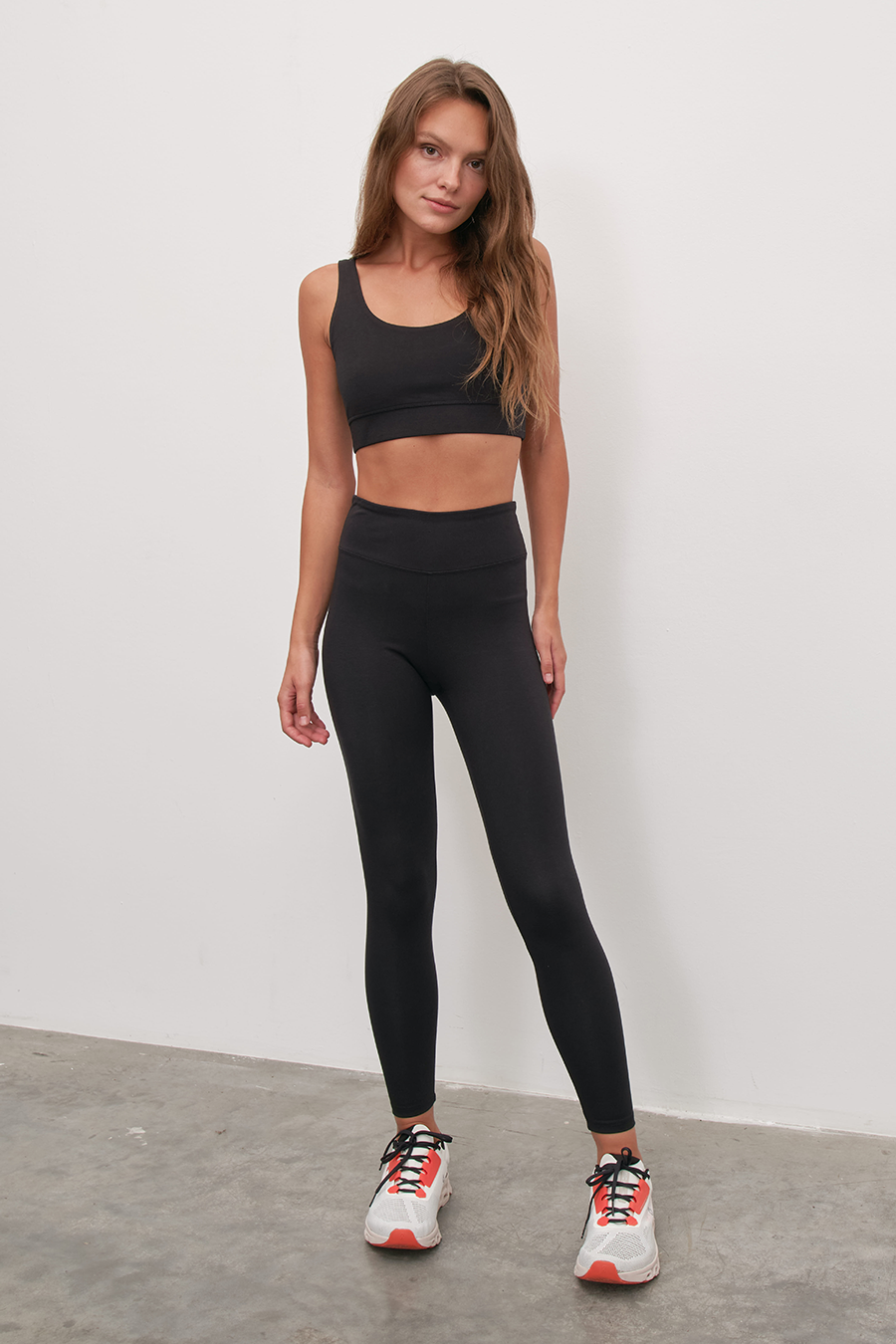 Athletics Leggings in Pima Cotton/Modal Blend