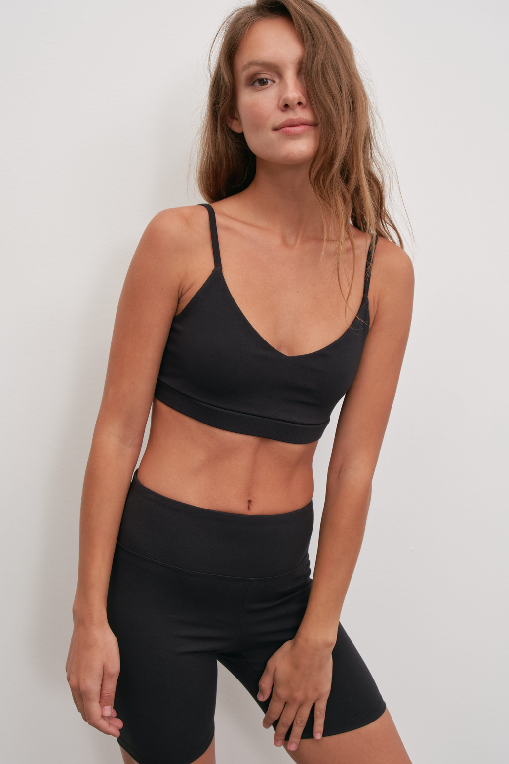 Sportswear Bra in Pima Cotton/Modal Blend