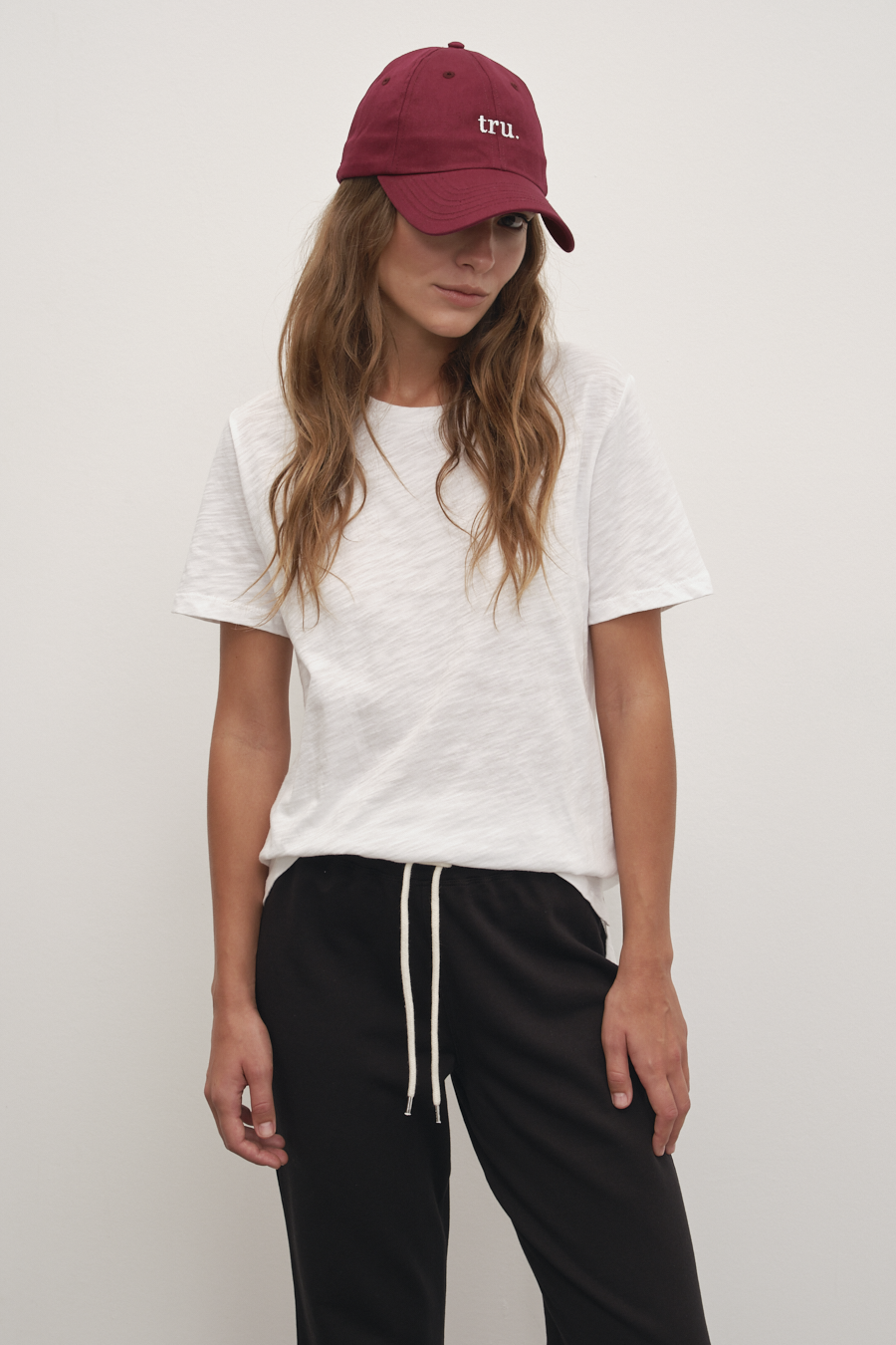 Crew Neck Unisex T-shirt in Slub Cotton