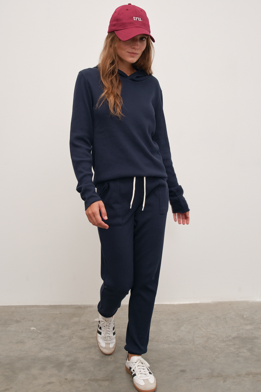 Cotton Waffle Joggers