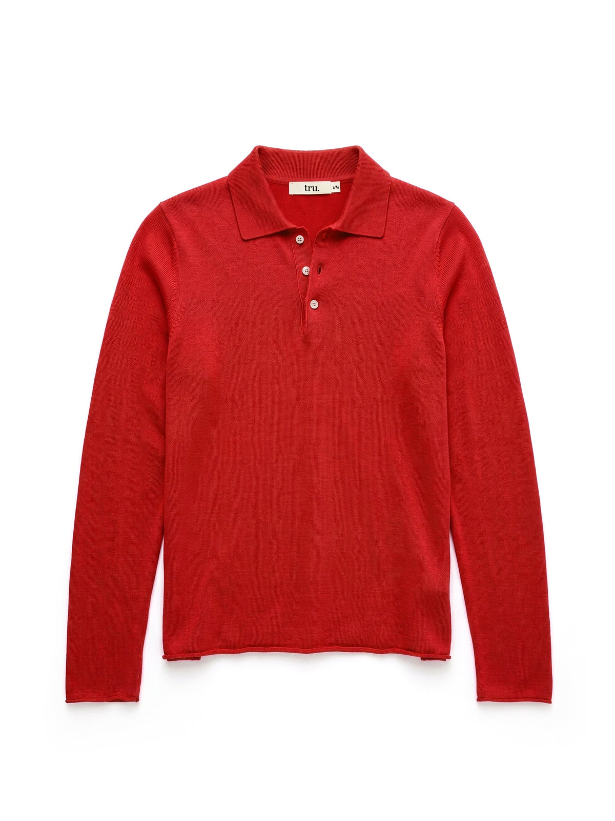 Polo Neck Lightweight Unisex Sweater in Cotton Linen Blend